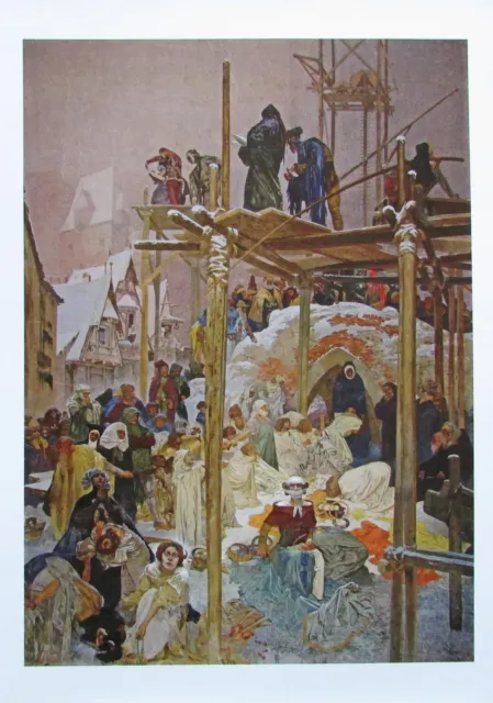 Alfons Mucha JAN MILIC VON KROMERIZ Bild Poster