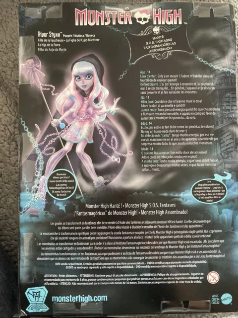 Monster high River Styxx  Hanté - Neuve en boite - Mattel 2014 2