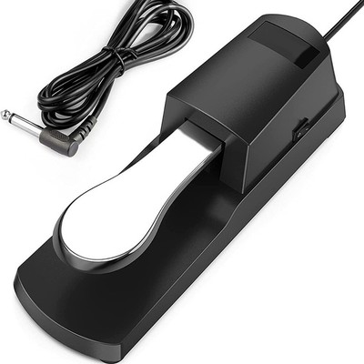 Alesis Pédale de Commande Étouffoir Soutien Compatible Avec Alesis SR-16 SR-18 Machine 