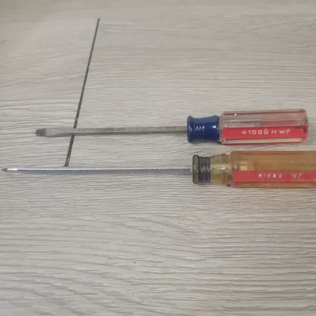 Vintage Craftsman 1/8 Slotted Flathead Screwdriver 41589 WF 41589 H WF ~USA Made