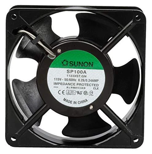 SP100A-1123XST.GN 115 Volt AC 120x120x38mm Tube Axial Fan Sleeve Bearing