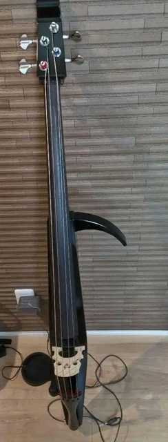 YAMAHA Silent Electric Cello SVC50 with Soft case Tested and Working from Japan