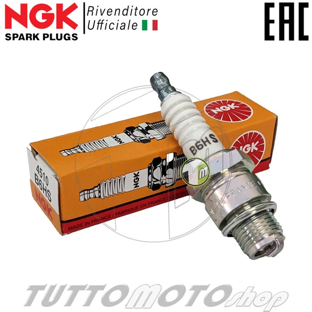 CANDELA NGK B6HS PASSO CORTO PIAGGIO VESPA 50 - PX 125 150 - APE - Foto 2