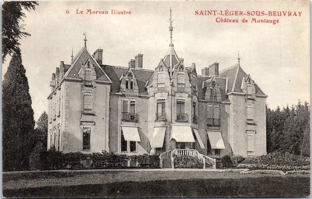 58 SAINT LEGER SOUS BEUVRAY  carte postale ancienne [REF 52483]