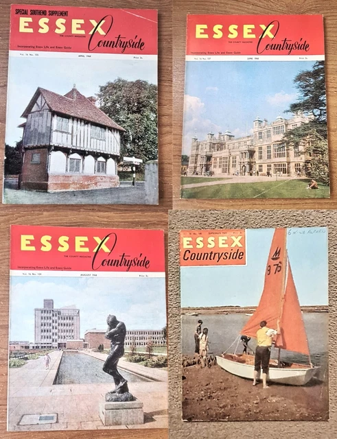 ESSEX COUNTRYSIDE MAGAZINES x 4 £5.00 - PicClick UK
