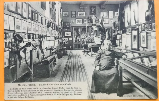 CPA 54 MARS LA TOWER MUSEE War of 1870 founded by L'ABBE FALLER Canonine