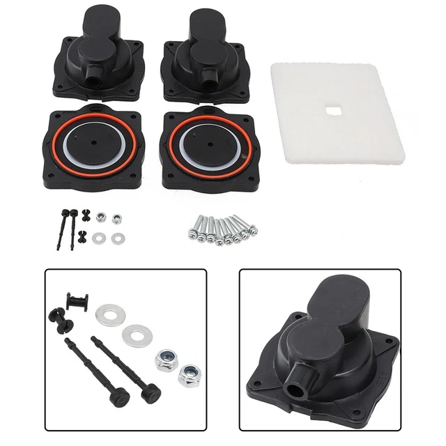 Set di riparazione ripristino filtro aria pompa aria retrofit set completo foro
