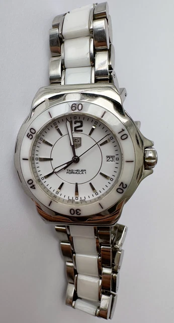 Montre Femme Acier Inoxydable Blanc Et Doré - Neuve Avec étiquettes, étanche 30m, Fabrication 2025