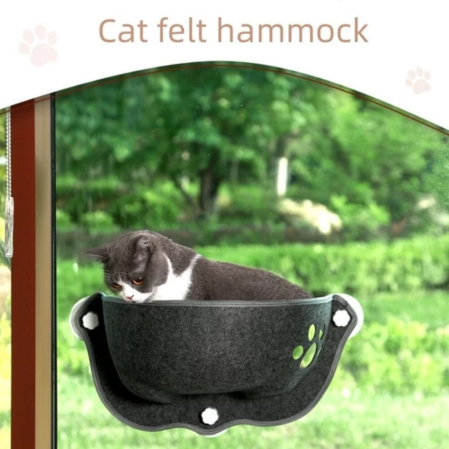 Non-slip Cat Window Hammock With Cushion Pet Hammock Beds  Pet