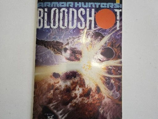 Armor Hunters #1 Bloodshot Chrome Foil Variant Nm Valiant Comics Philip Tan