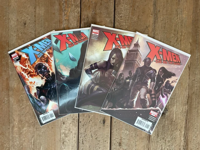 X-Men Die by the Sword Comic Lot 1-4 Of 5 NM 2007 Marvel Captain Britain Fury