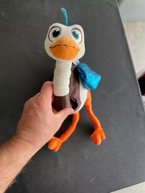 Merc the Ostrich Plush 18" Disney Store Miles From Tomorrowland Stuffed Toy!