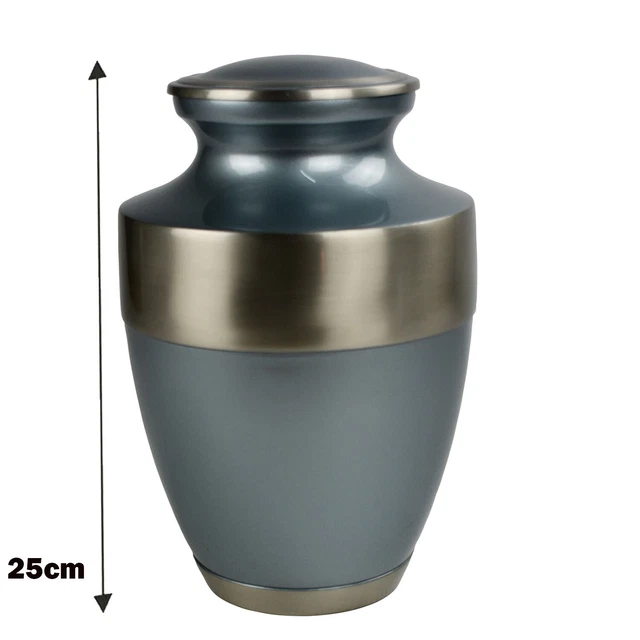 Urns for Ashes Adult Large Cremation Human Funeral Memorial Metal Personalised