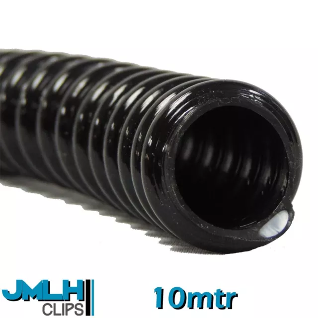 ██ Black ██Corrugated Flexible Pond Hose Pump Garden Pipe Tube Fish Marine Flexi