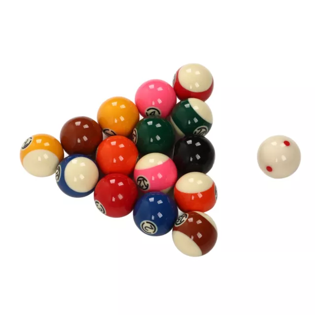 Billiard Balls Set 5.72cm Pool Balls Set Complete Set Of 16 Pool Balls Large