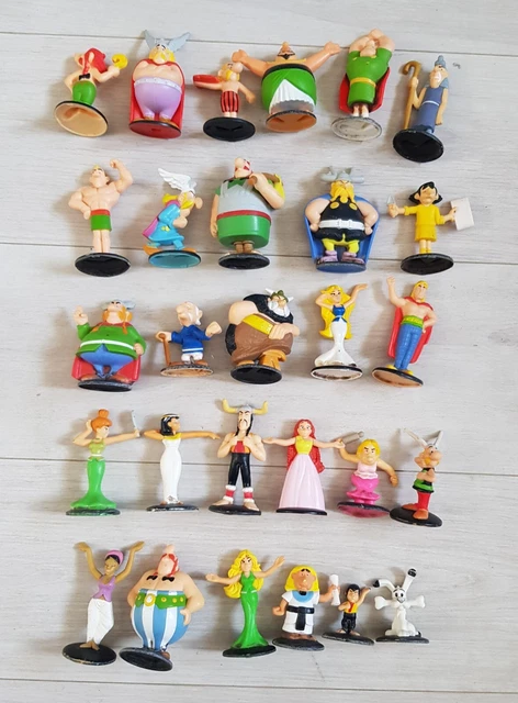 Figurines Astérix & Obélix - Lot Au Choix : César, Cléopâtre, Etc. (État Correct, Collection)
