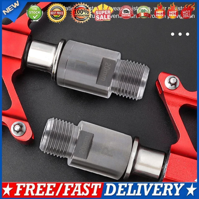 MTB BIKE PEDAL Extension Bolts Spacers Axle Crank Pedal for MTB Pedal