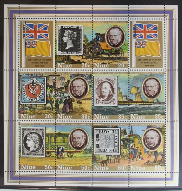Niue Block 20 mit 246-255 postfrisch #SO825