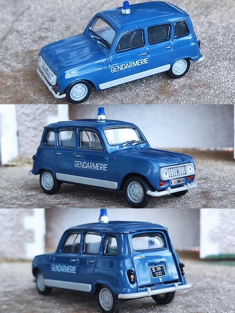 Renault 4L Shopping Édition Spéciale Belge 1982 - Miniature 1/43 Neuve