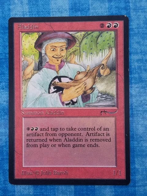 MTG(magic the gathering) Arabian Nights Alladin