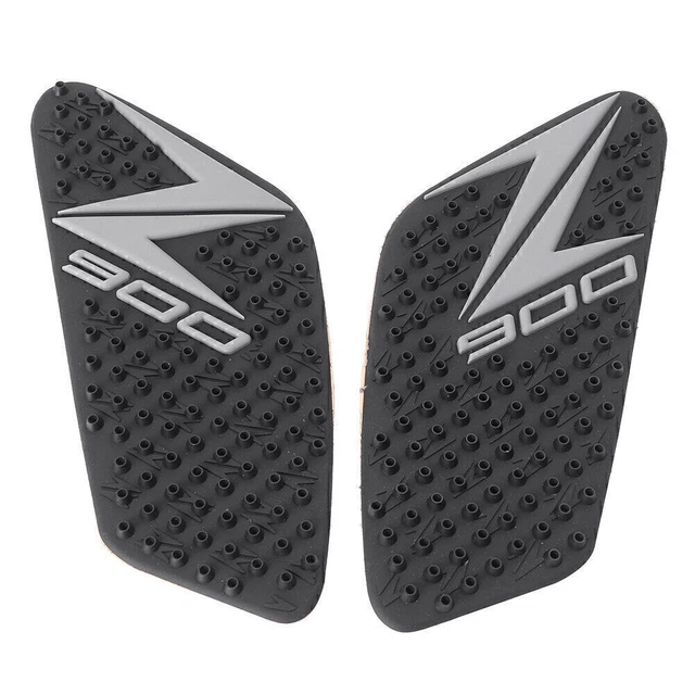 Fuel Side Tank Traction Gas Pads Knee Pad Protection For Kawasaki z900 17 Black