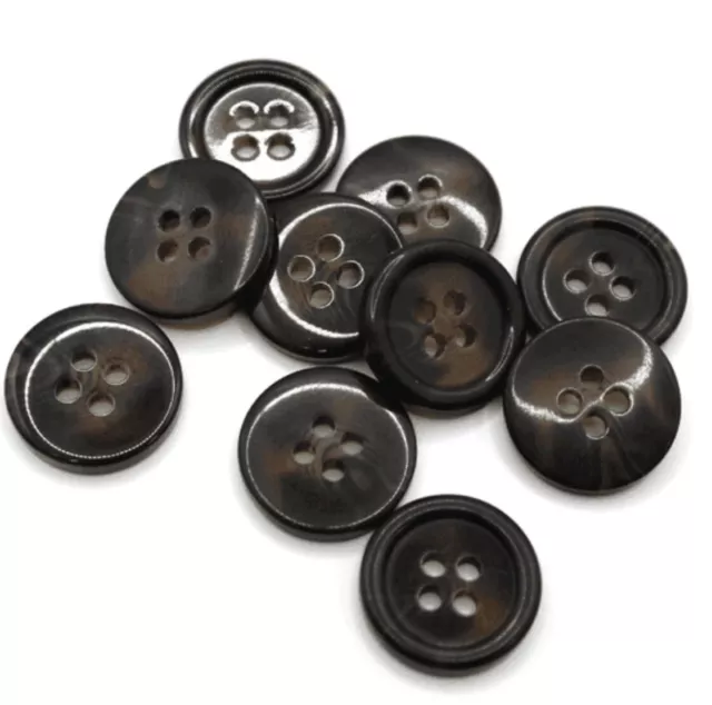 Mother Of Pearl Horn Buttons 10MM 11.5MM 12MM 15MM 18MM 20MM 22MM