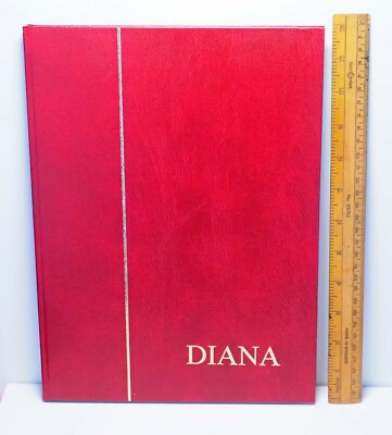Hardback commemorative album of Princess Diana Stamps from DPR Korea