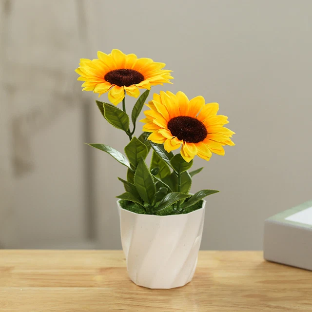 Pianta in vaso contraffatta resistente alla luce ampia applicazione decorativa
