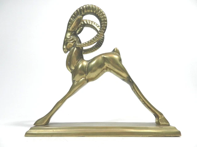 Vintage Brass Big Horn Ram