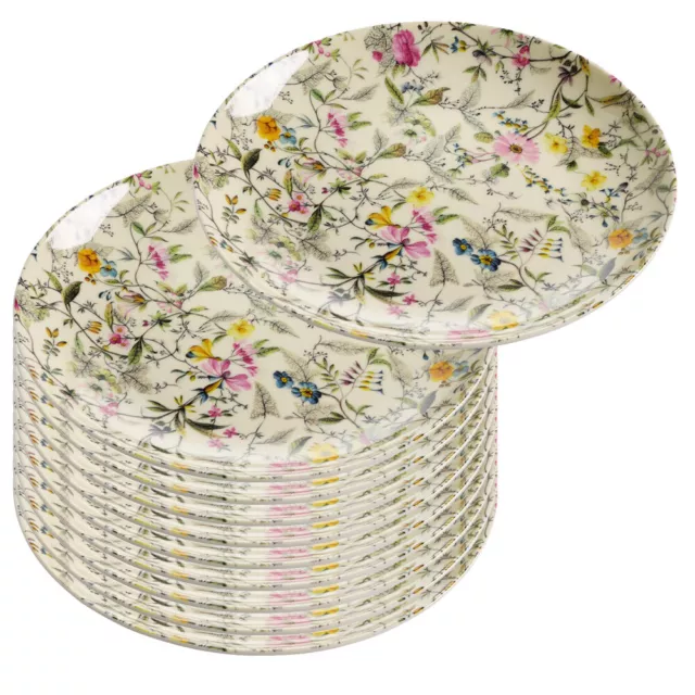 10er SET Teller 20 cm SUMMER BLOSSOM von Maxwell & Williams KILBURN / Speiset...