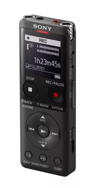 Recorder Sony Icdux570B Black NUOVO