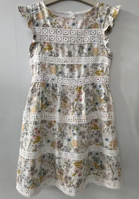 Girls Next Floral Summer Dress Age 9 Years