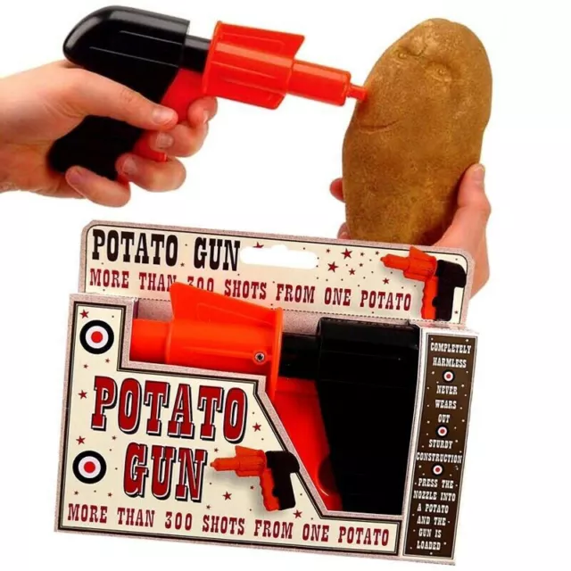Potato Spud Gun Toy Boys Girls Shooting Party Bag Filler Gift Birthday