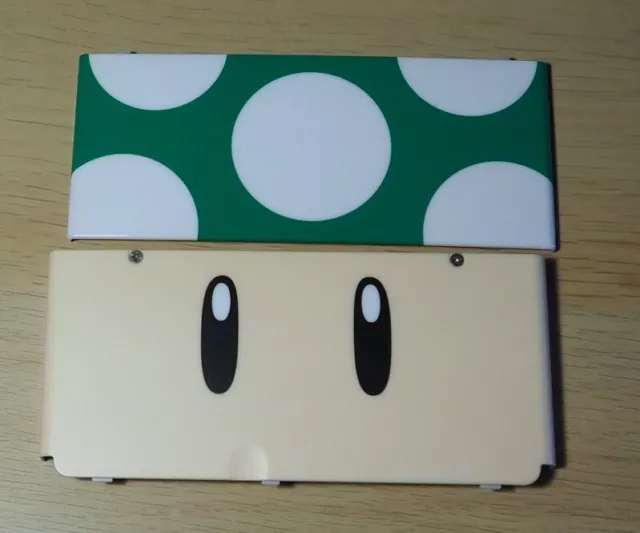 New Nintendo 3DS Cover Plate Super Mario 1-UP Mushroom Nintendo