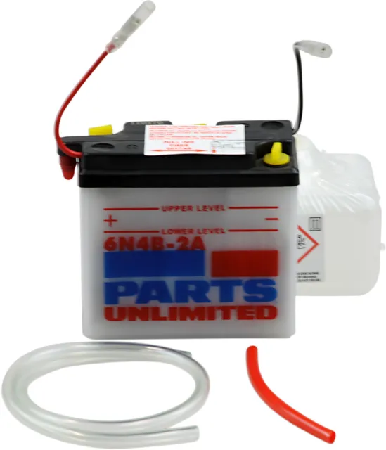 Parts Unlimited 6V Conventional Battery Kit - 6N4B-2A-FP