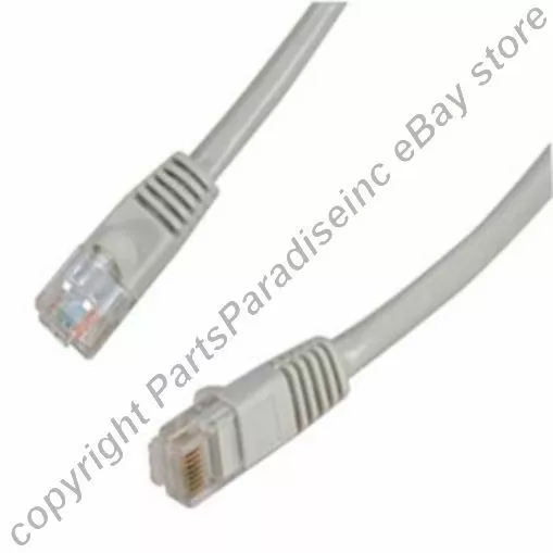 Lot10 2ft RJ45 Cat5e Ethernet Cable/Cord/Wire {GREY {F