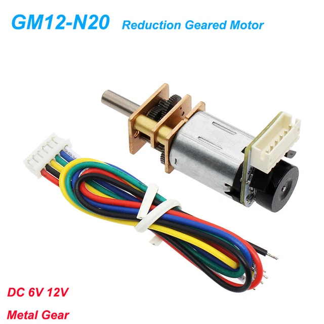 otoriduttore DC 12 / 24V 10-1500RP otoriduttore con riduzione della