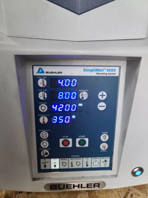 Buehler Simplimet 4000 Mounting Press.