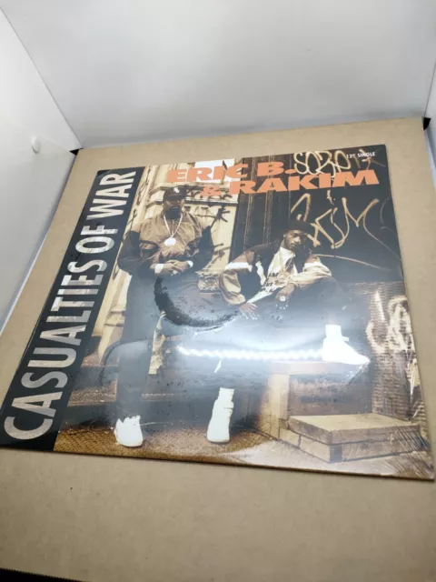 Eric B. & Rakim ‎– Casualties Of War 12" 1992 Still factory sealed.