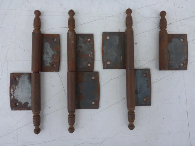 Convolute Old Fitschenbänder for Old Wardrobe Or Door Incomplete