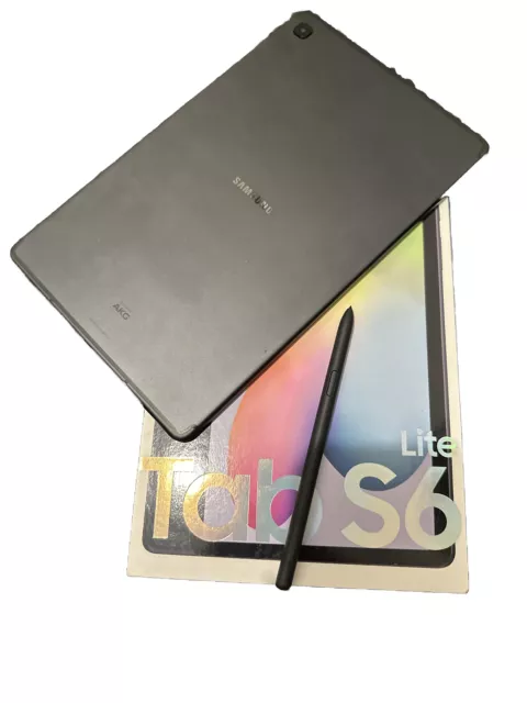 Samsung Galaxy Tab S6 Lite (128GB Storage, 10.4in Screen, SM-P615), and S Pen