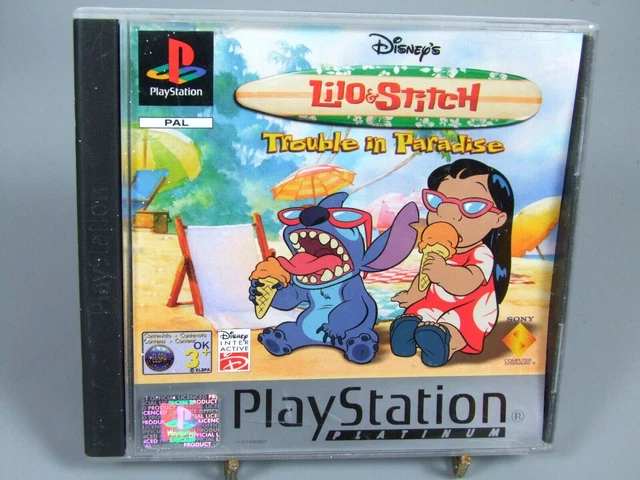 DISNEY LILO AND Stitch Trouble in Paradise Platinum Sony Playstation ...