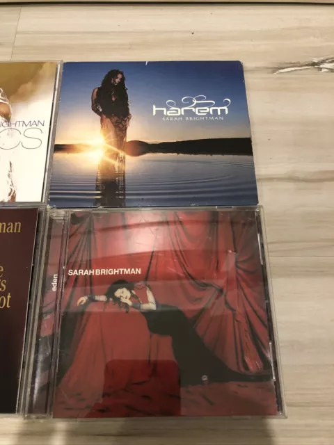 SARAH BRIGHTMAN 4 Cd 💿 Lot Classics Harem Eden The Songs That Got Away ...