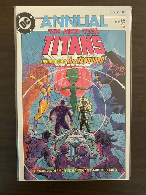 New Teen Titans vol.2  Annual #1 1984 High Grade 9.0 DC Comic Book CL82-191