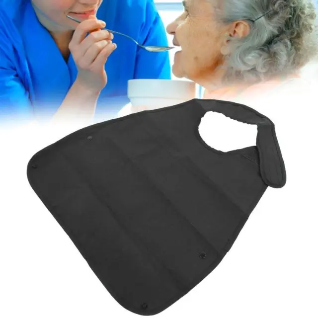 Ropa de babero para adultos protector lavable ropa de comedor cubierta para comer