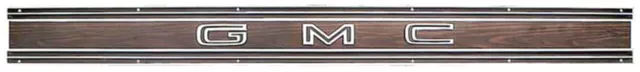 1967 1968 1969 1970 1971 1972 Gmc Truck Woodgrain Tailgate Band 67-65015-Gmc