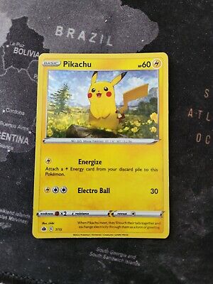 holo mcdonalds pikachu card