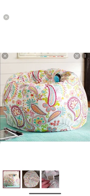 Cubierta de bolsa de frijoles cálidos de cachemira Pottery Barn Teen Terra