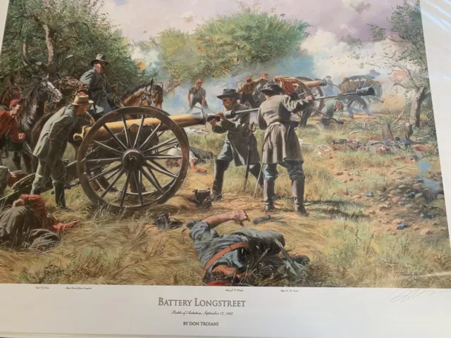 Don Troiani - Battery Longstreet - Collectible Civil War Print- Sold Out, COA