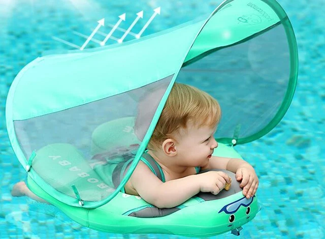 Non-inflatable Baby Floater Swim Waist Float Lying Swimming Ring  Water Pool Toy
